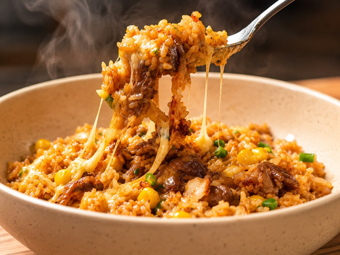 One-Pan Teriyaki Beef Rice Recipe 照燒汁牛肉飯食譜