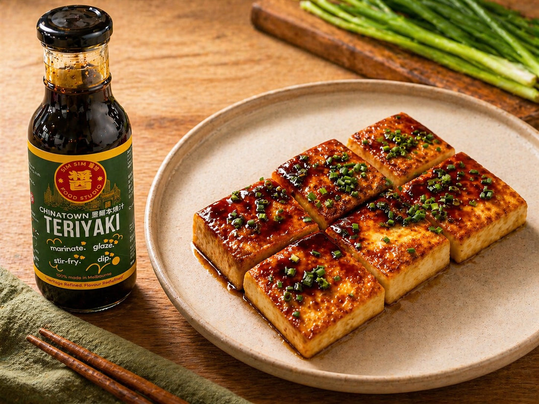 Pan-fried Teriyaki Tofu Recipe 日式照燒煎豆腐食譜