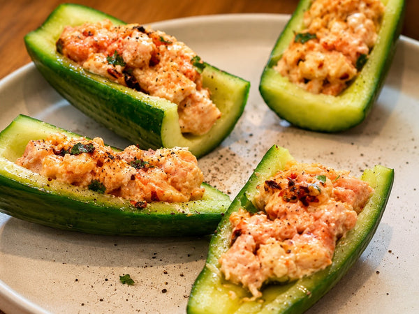 Spicy Shrimp Cucumber Salad Recipe 香辣青瓜蝦沙律食譜