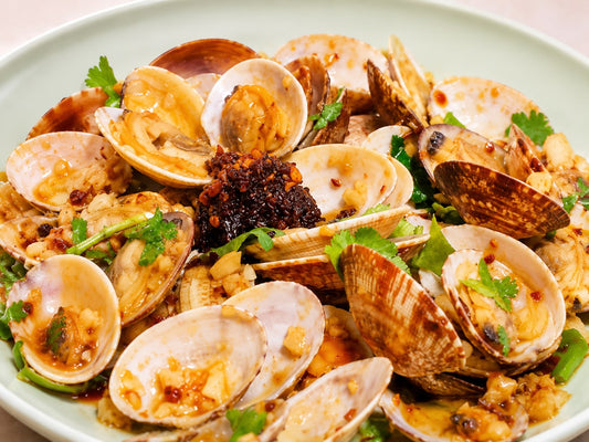Spicy XO Stir-Fried Clams Recipe XO 醬辣炒蜆