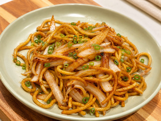 Stir-Fried Teriyaki Udon Recipe 照燒炒烏冬食譜
